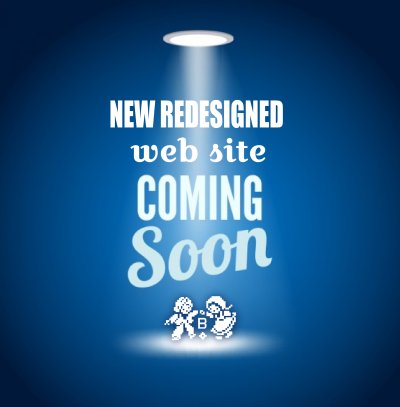 New website coming soon